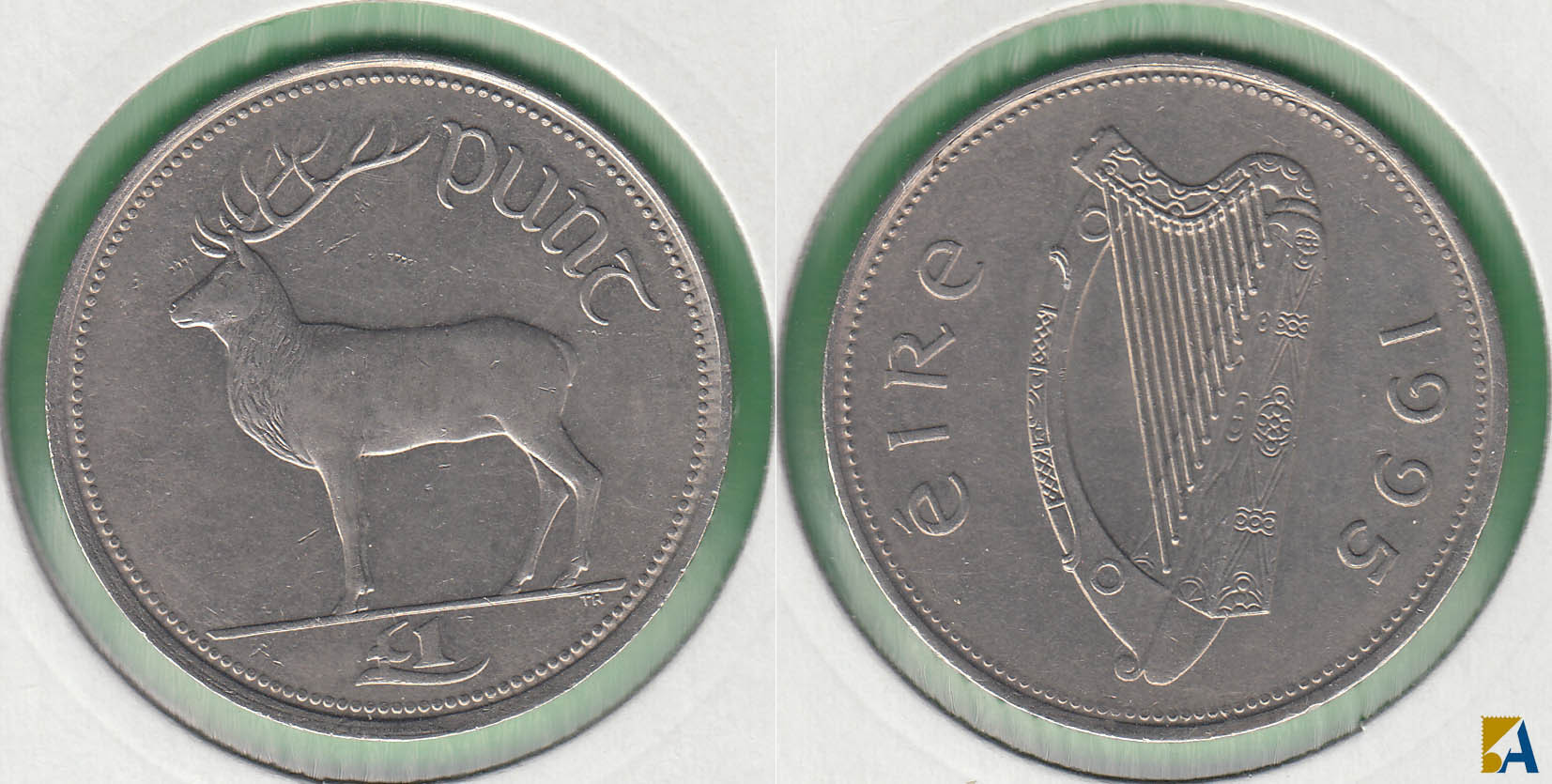 IRLANDA - EIRE. 1 LIBRA (POUND) DE 1995.
