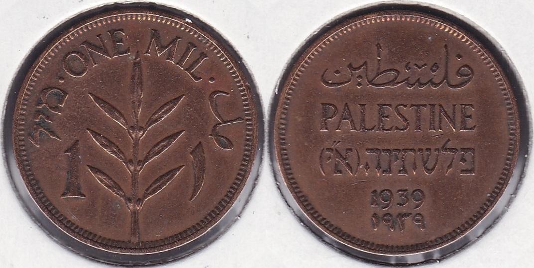 PALESTINA - PALESTINE. 1 MIL DE 1939.