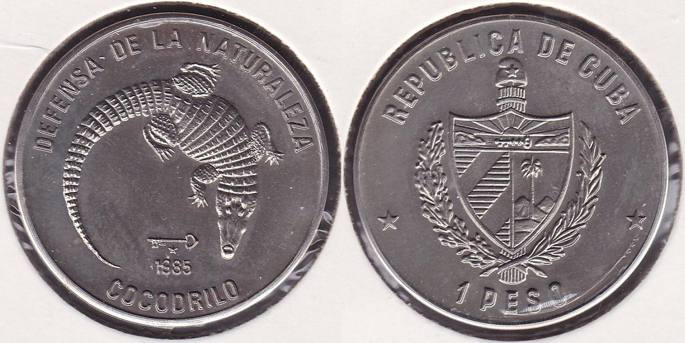 CUBA. 1 PESO DE 1985. (7)