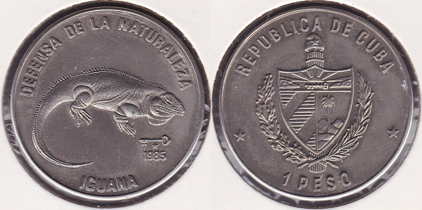 CUBA. 1 PESO DE 1985. (9)