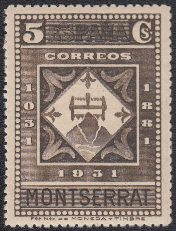 EDIFIL. MONASTERIO DE MONTSERRAT. Nº 638 D. DENTADO 14.