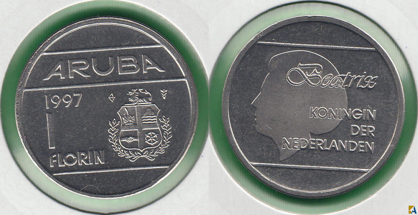 ARUBA. 1 FLORIN DE 1997.
