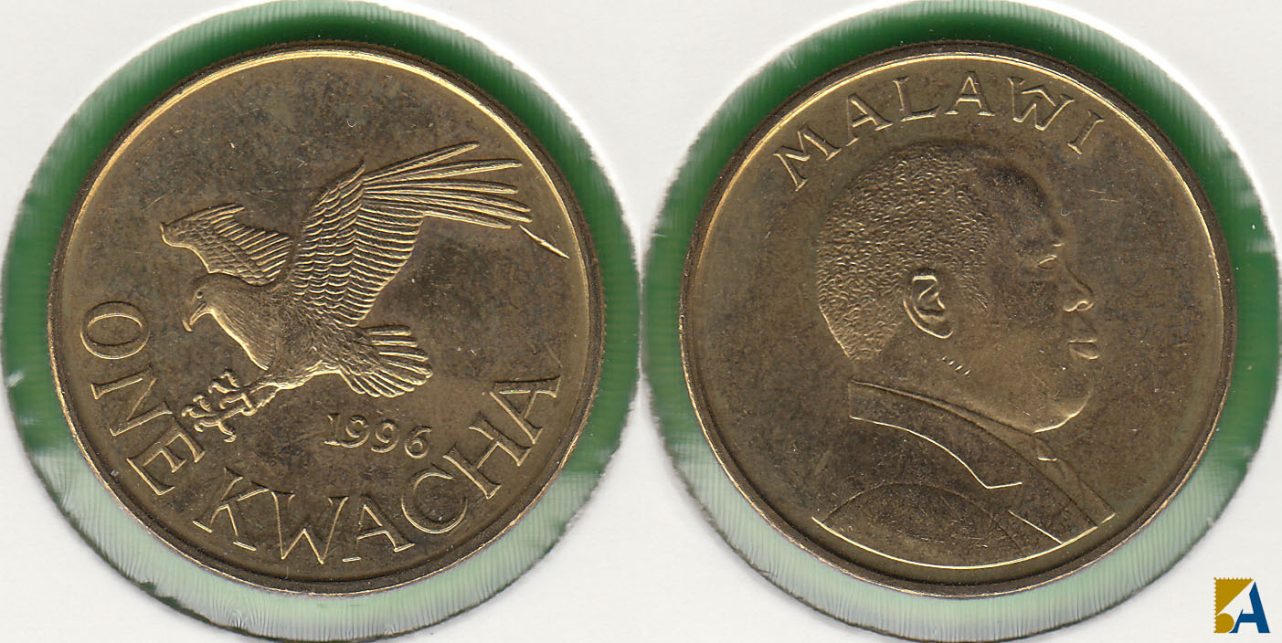 MALAWI. 1 KWACHA DE 1996.