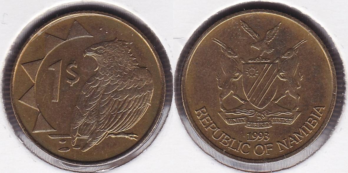 NAMIBIA. 1 DOLAR (DOLLAR) DE 1993.