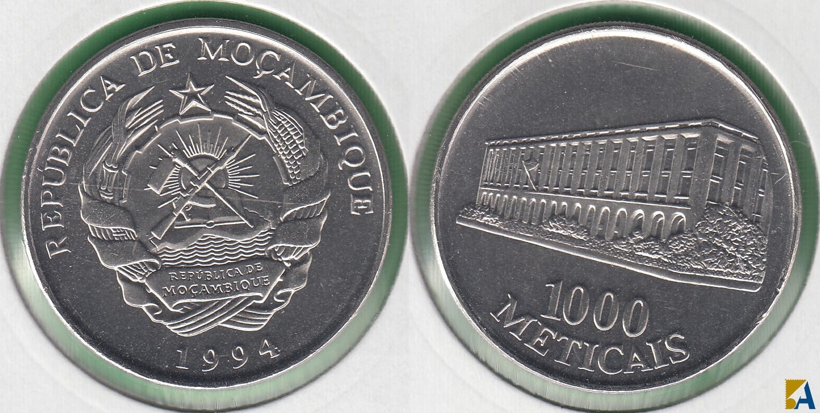 MOZAMBIQUE. 1000 METECAIS DE 1994