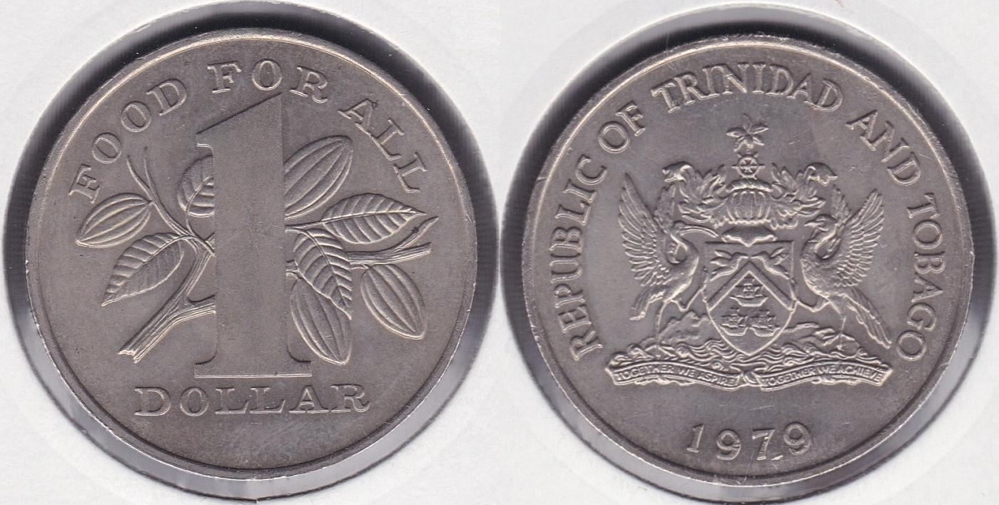 TRINIDAD Y TOBAGO. 1 DOLAR (DOLLAR) DE 1979.