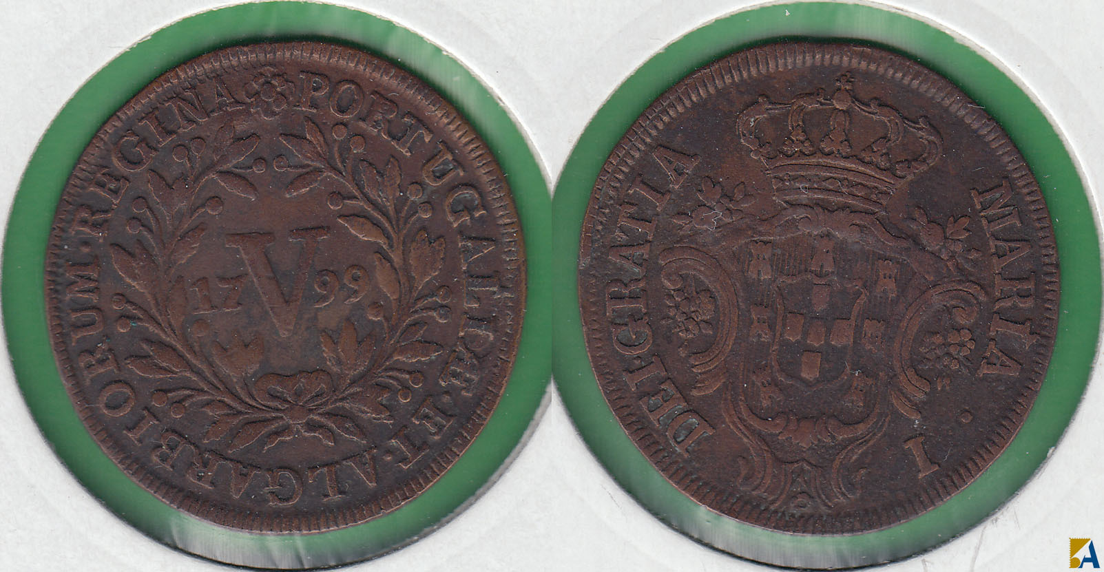 PORTUGAL. 50 REIS DE 1799.