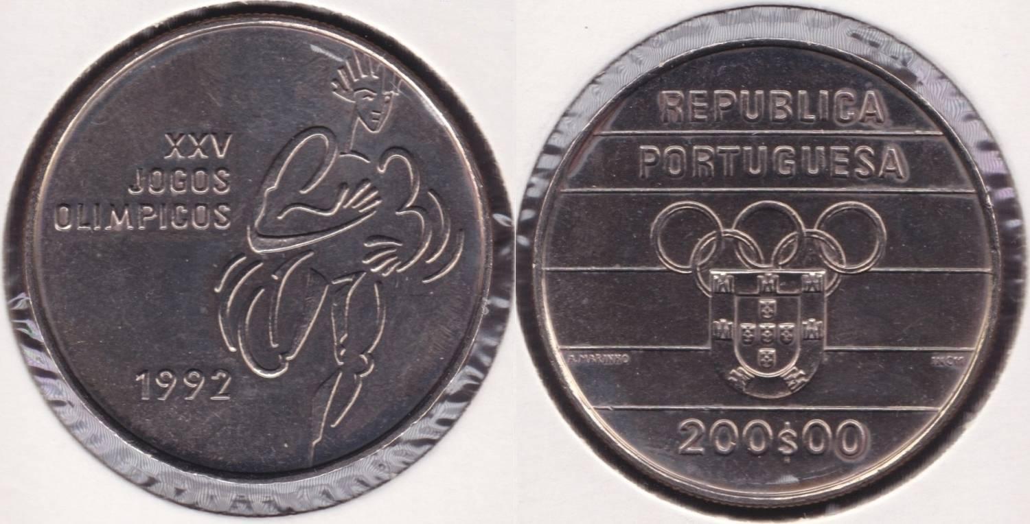 PORTUGAL. 200 ESCUDOS DE 1992. (3)