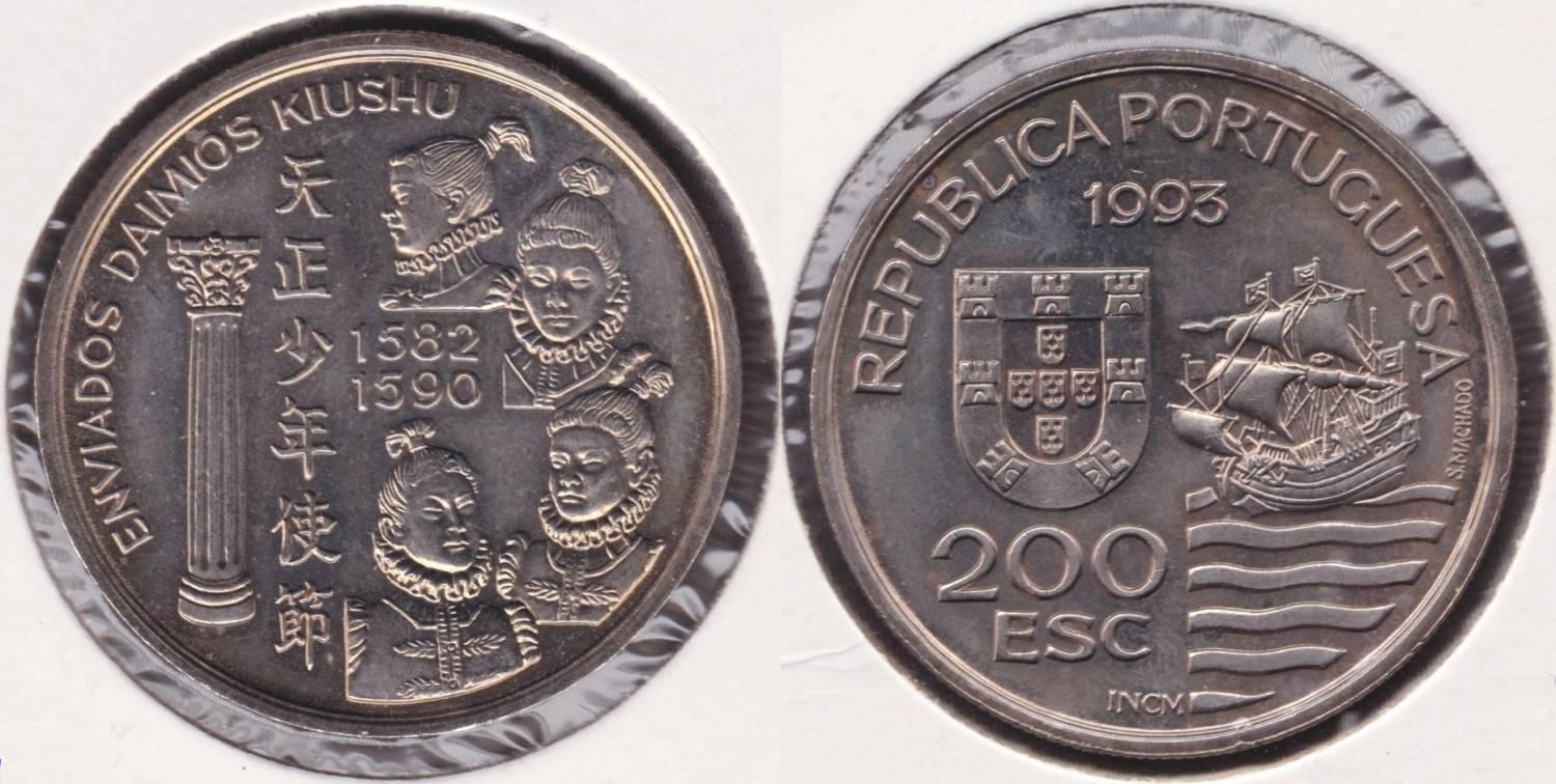 PORTUGAL. 200 ESCUDOS DE 1993. (3)