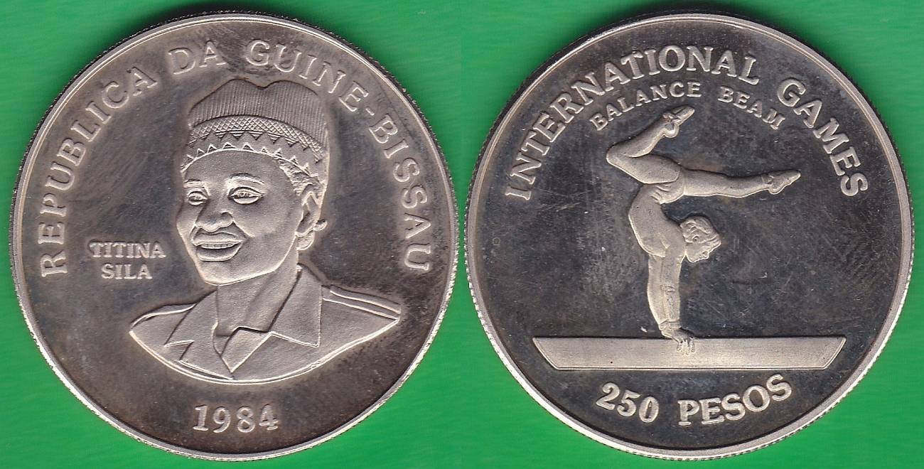 GUINEA BISSAU. 250 PESOS DE 1984