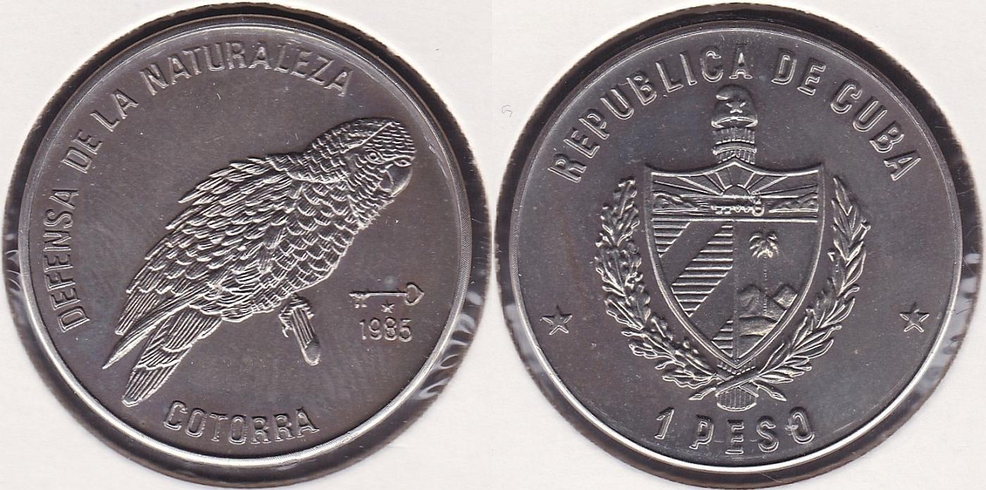 CUBA. 1 PESO DE 1985. (8)