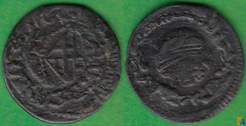 CARLOS III DE AUSTRIA. 1 ARDIT DE 1700. BARCELONA.