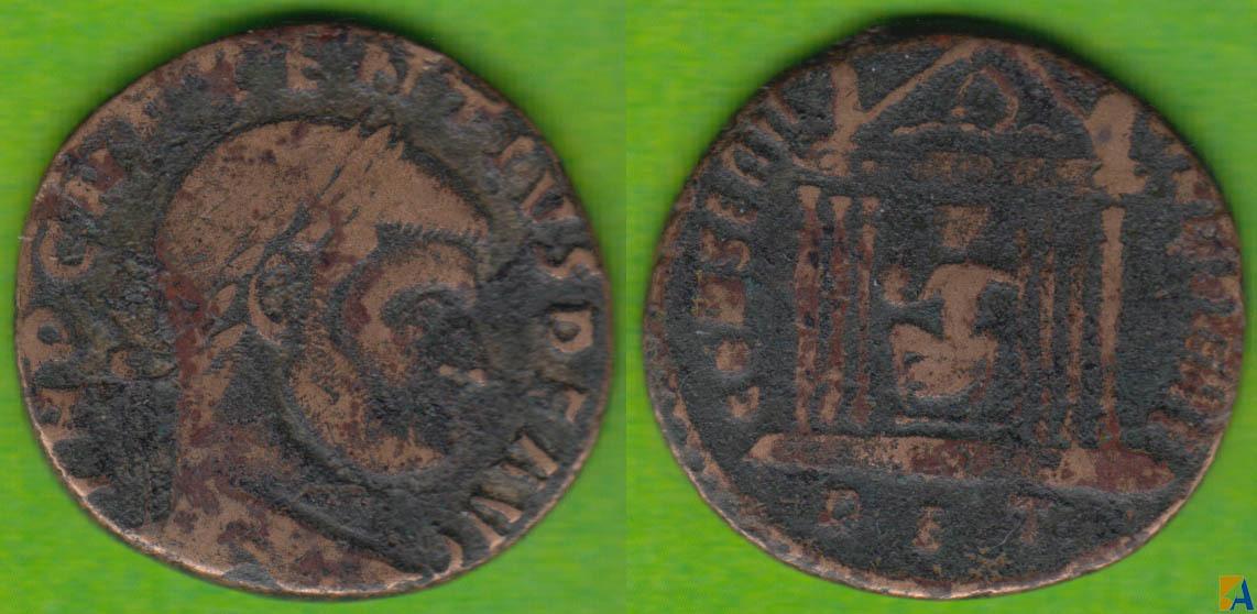 MAJENCIO. 1 FOLLIS DEL 310-311. ROMA. 5'78 GR. 23 MM.