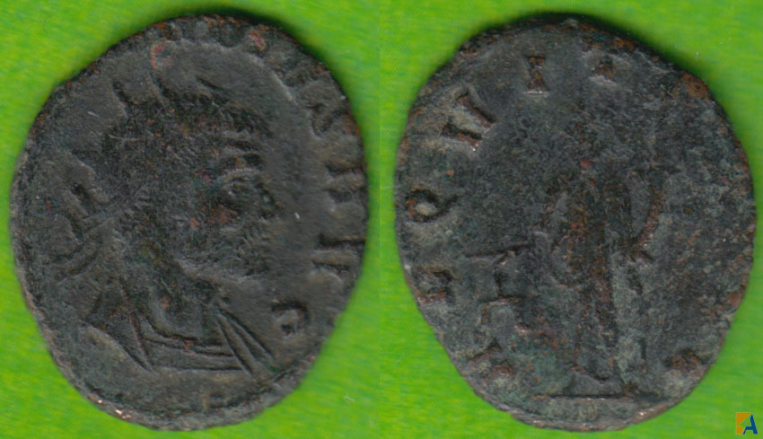 GALIANO. 1 ANTONINIANO 253-268 D.C. ROMA. 2,34 GR. 20 MM.