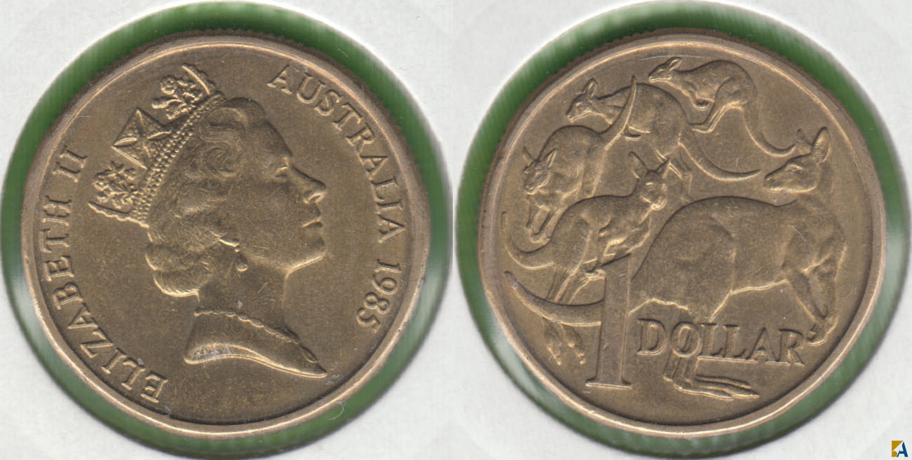 AUSTRALIA. 1 DOLAR (DOLLAR) DE 1985.