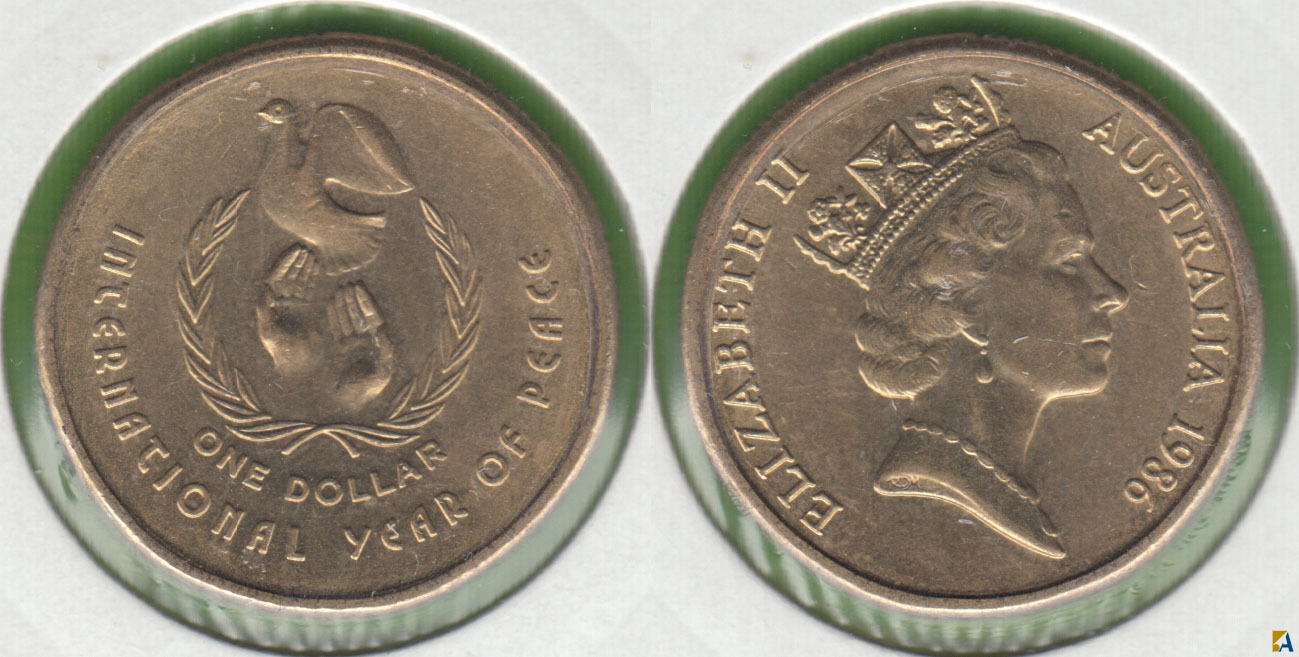 AUSTRALIA. 1 DOLAR (DOLLAR) DE 1986.