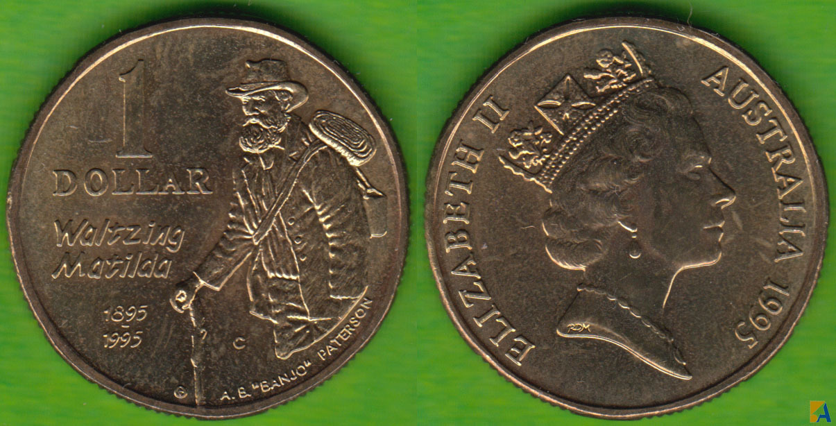 AUSTRALIA. 1 DOLAR (DOLLAR) DE 1995 C.