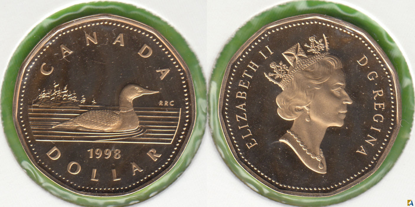CANADA. 1 DOLAR (DOLLAR) DE 1998. (2)