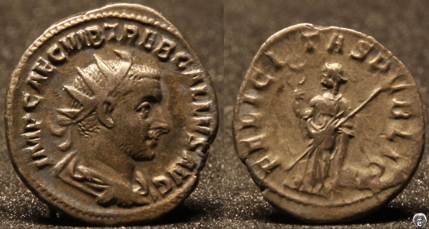 TREBONIANO GALO. ANTONINIANO. 251-252 d.C. ROMA. VE. 3,23 gr.