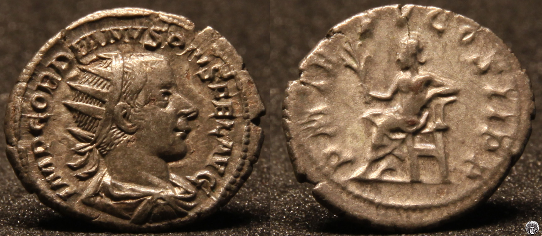 GORDIANO III. ANTONINIANO. 241-243. ROMA. 4,26 gr. VE. (AR. 0,450).